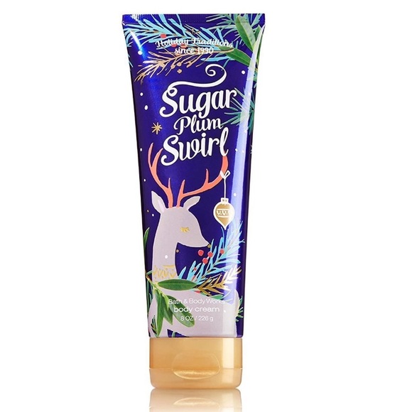 Brand New Bath and Body Works Sugar Plum Swirl Body Cream - Picture 1 of 4